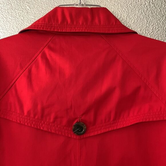 LANDS’ END double breasted jacket 4 exterior pockets 1 interior lined women’s M - Picture 4 of 11